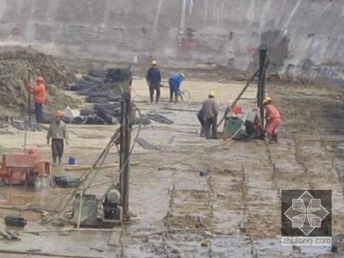 府谷我公司承建北京房山区水池地基注浆加固工程